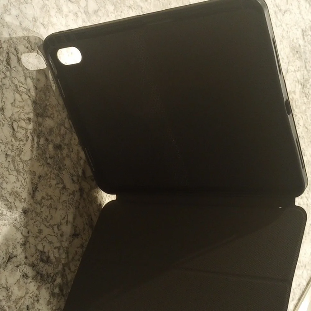 iPad 10th generation cover. Human heart cover design. Cream color